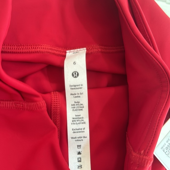 NWT Lululemon Fast and Free HR Crop w/ Pockets - Picture 8 of 12